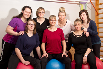 das Team der Physiotherapie & Krankengymnastik Kathrin Stier